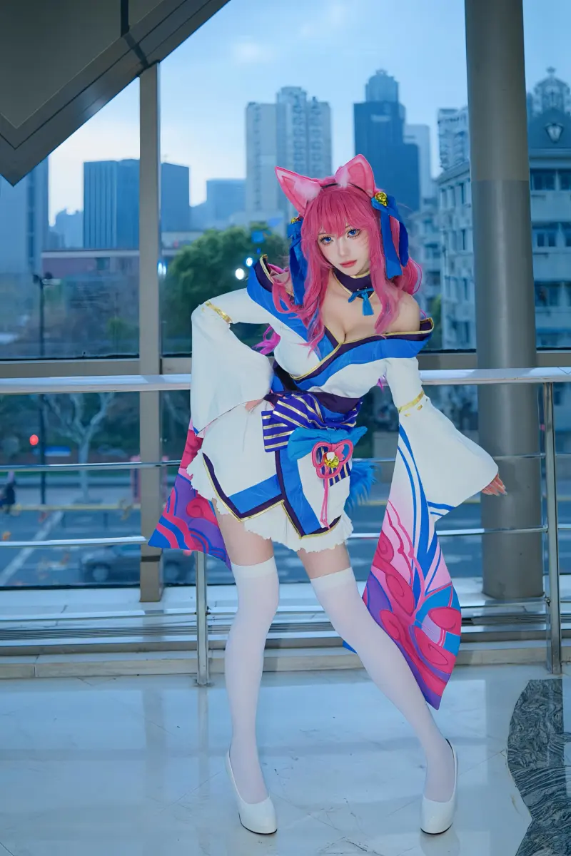 开云体育注册入口-阿狸cos：晚上好，国服自定义对线阿狸