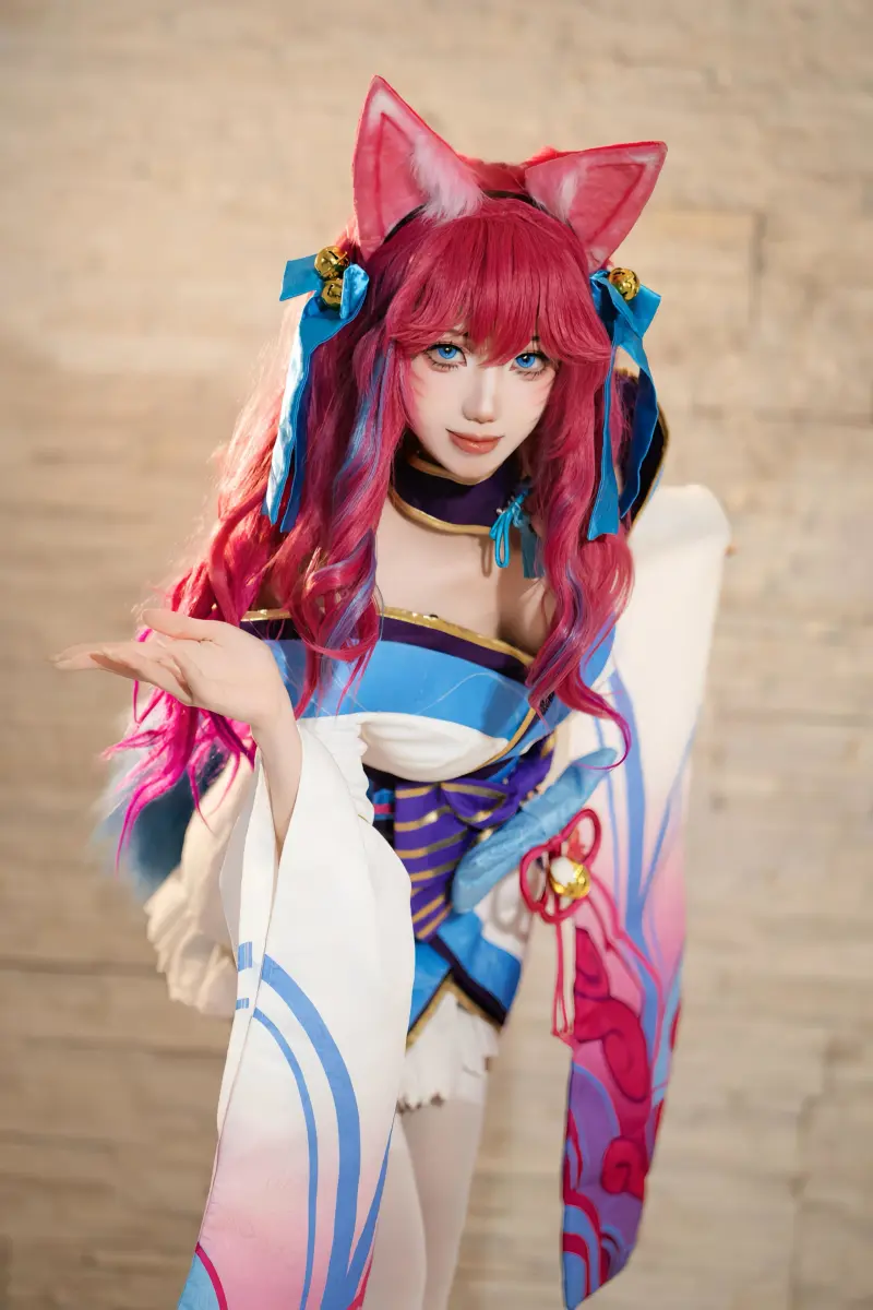 开云体育注册入口-阿狸cos：晚上好，国服自定义对线阿狸